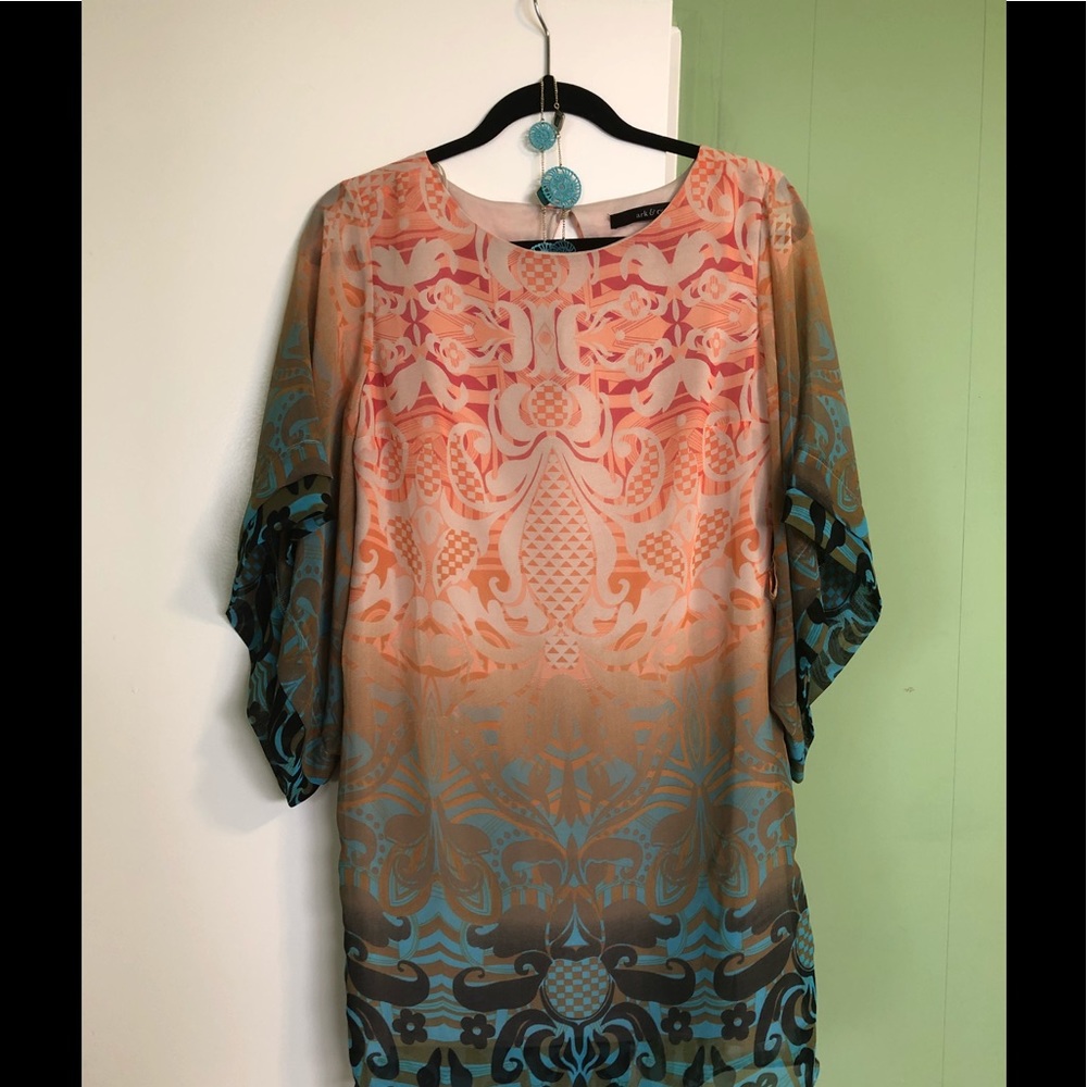 3/4 sleeve dress